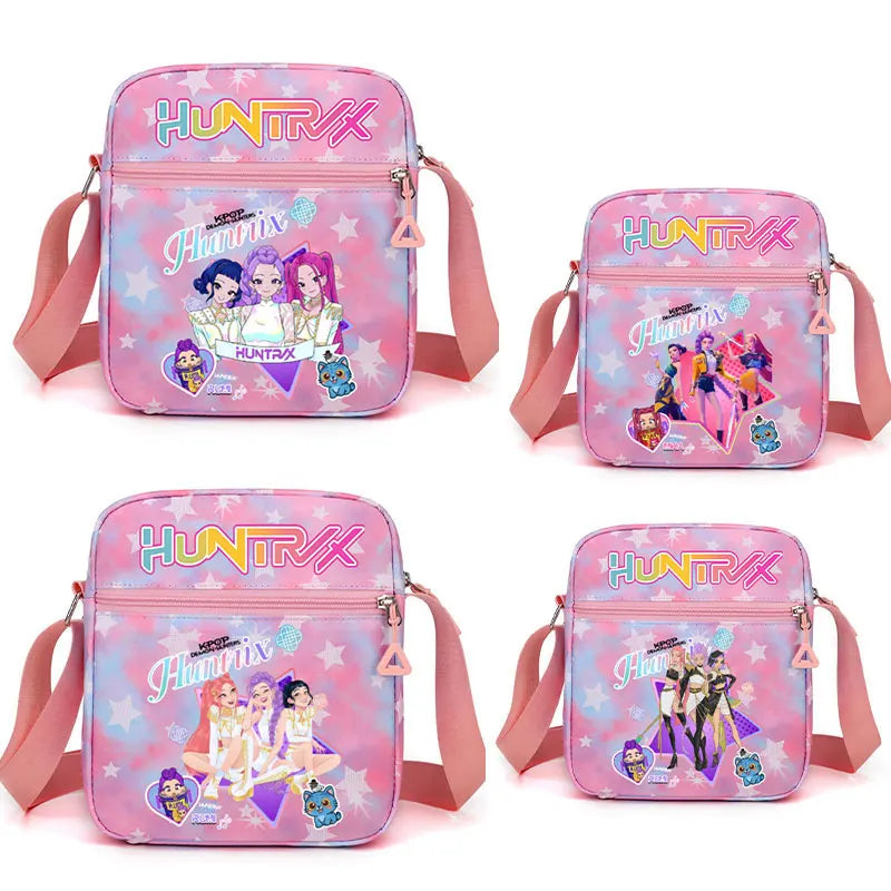 Bolsa K-Pop para Meninas – Bolsa de Ombro, Pochete e Porta-Moedas