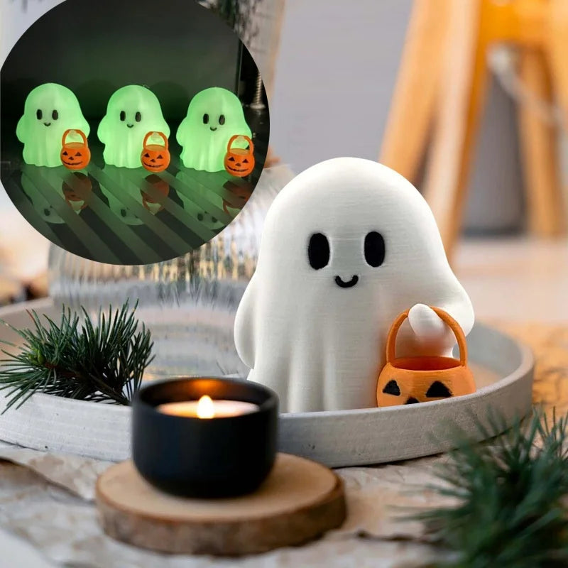 Estátua de Abóbora Fantasma decorativa Luminosa