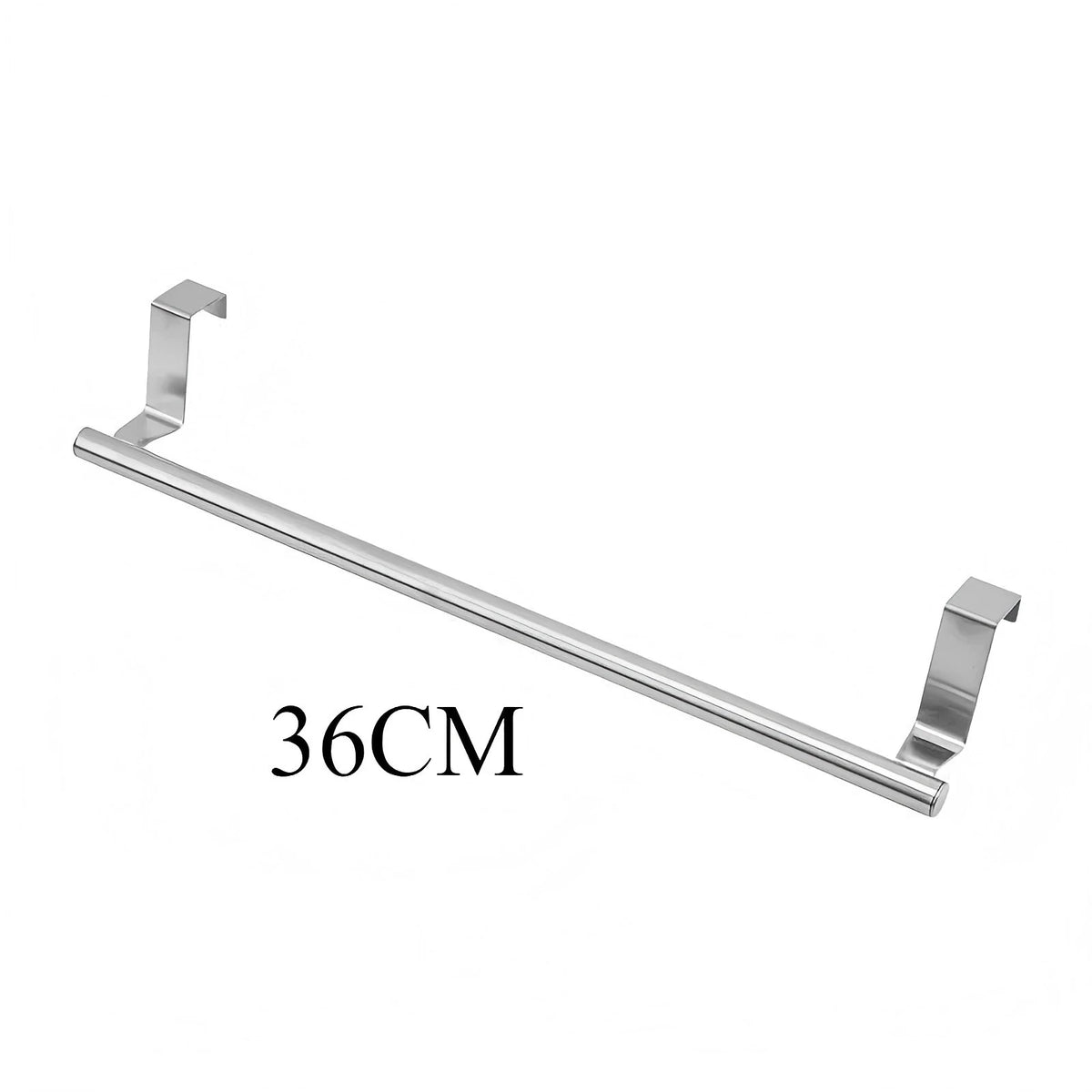 Toalheiro de Porta para Armário – Suporte em Aço Sem Furos