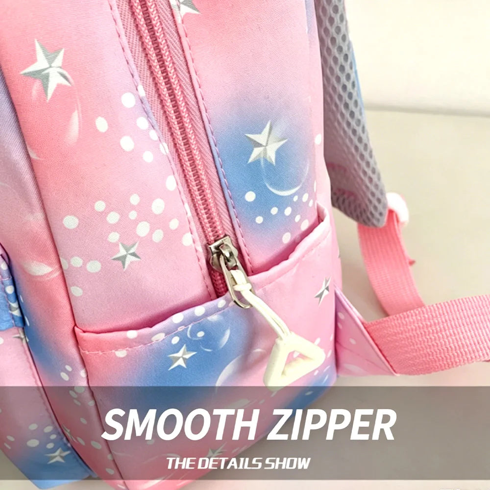 Mochila Infantil Rosa – Leve, Compacta e Ideal para o Jardim de Infância