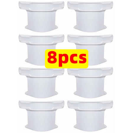 White- 8pcs