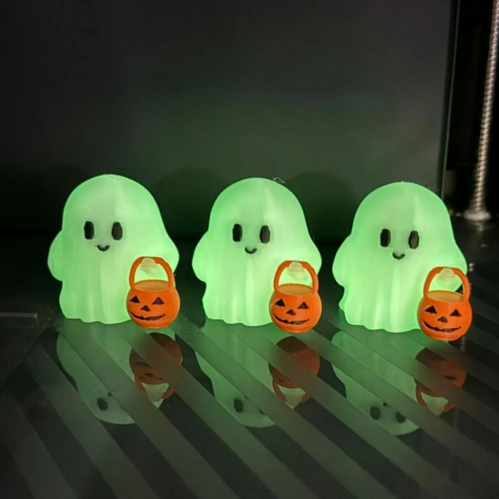 Estátua de Abóbora Fantasma decorativa Luminosa