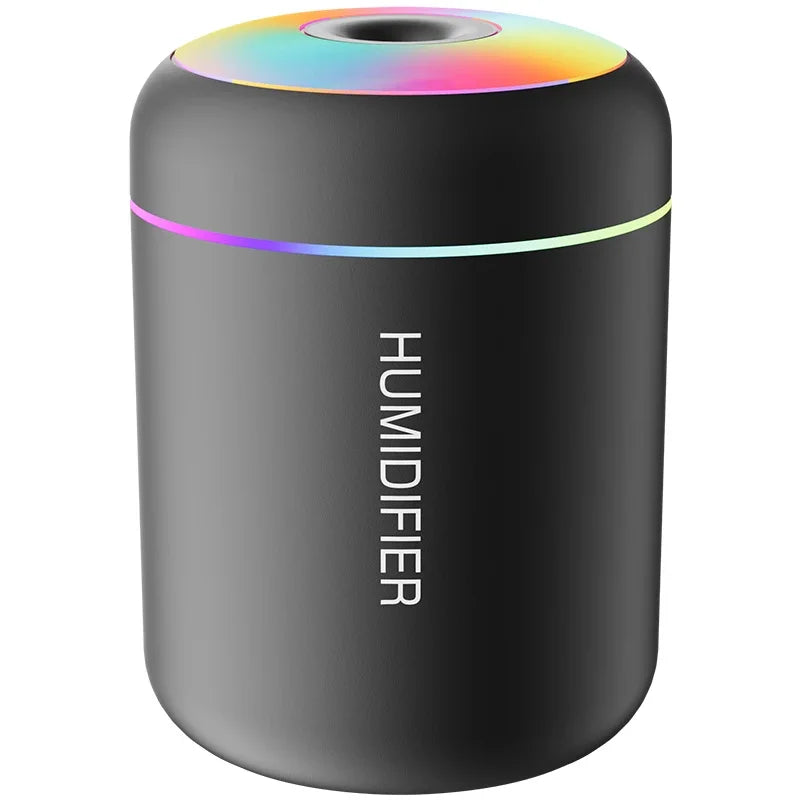 Mini Humidificador e Difusor de Aromas USB 180 ml – Para Casa e Carro