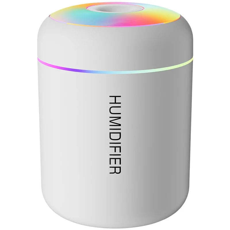 Mini Humidificador e Difusor de Aromas USB 180 ml – Para Casa e Carro