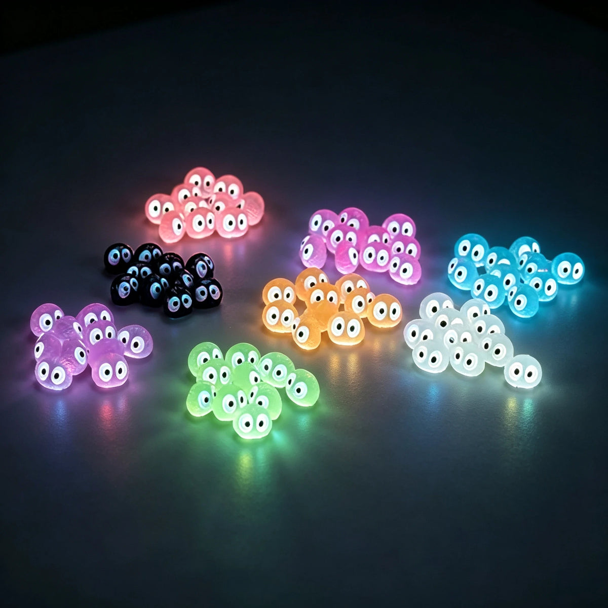 Mini Fantasmas Luminosos Decorativos – Jardim Encantado