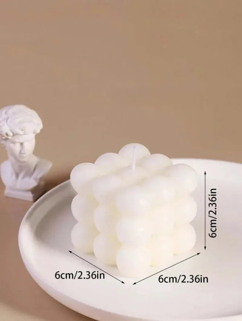 Vela Decorativa Aromática em Forma de Bola – Cera de Soja